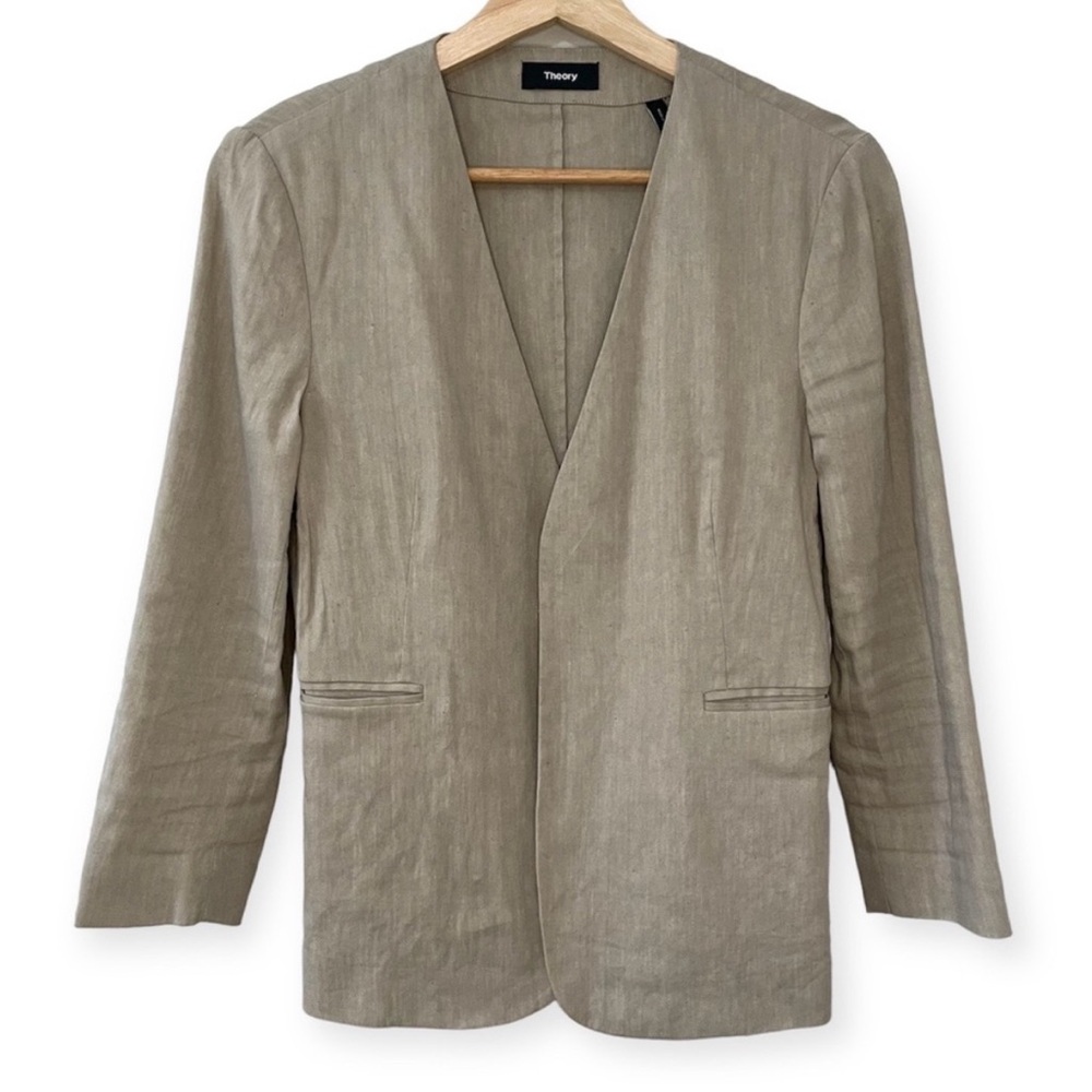 Theory Linen Blend Blazer